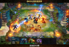 DOTA2国际邀请赛胜者组比赛直播画面，大型团战一触即发